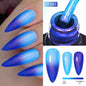 MEET ACROSS 75 Colors Thermal Nail Gel Polish 3 Colors Changing Nail Art Supplies for Manicure DIY Design Long Lasting UV/LED