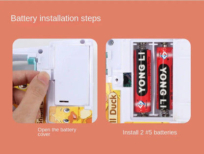 Electric Duck Track Rail Racing Slide Duckling Climbing Stairs Baby Toy LED Lights Musical Slide Roller Coaster Toys for Gift