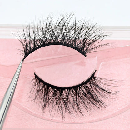 10 Pairs/Lot Visofree Half Lashes Wispy Natural Mink Half False Eyelashes Vegan Fake Eyelash Fluttery Half Lash Extension Makeup