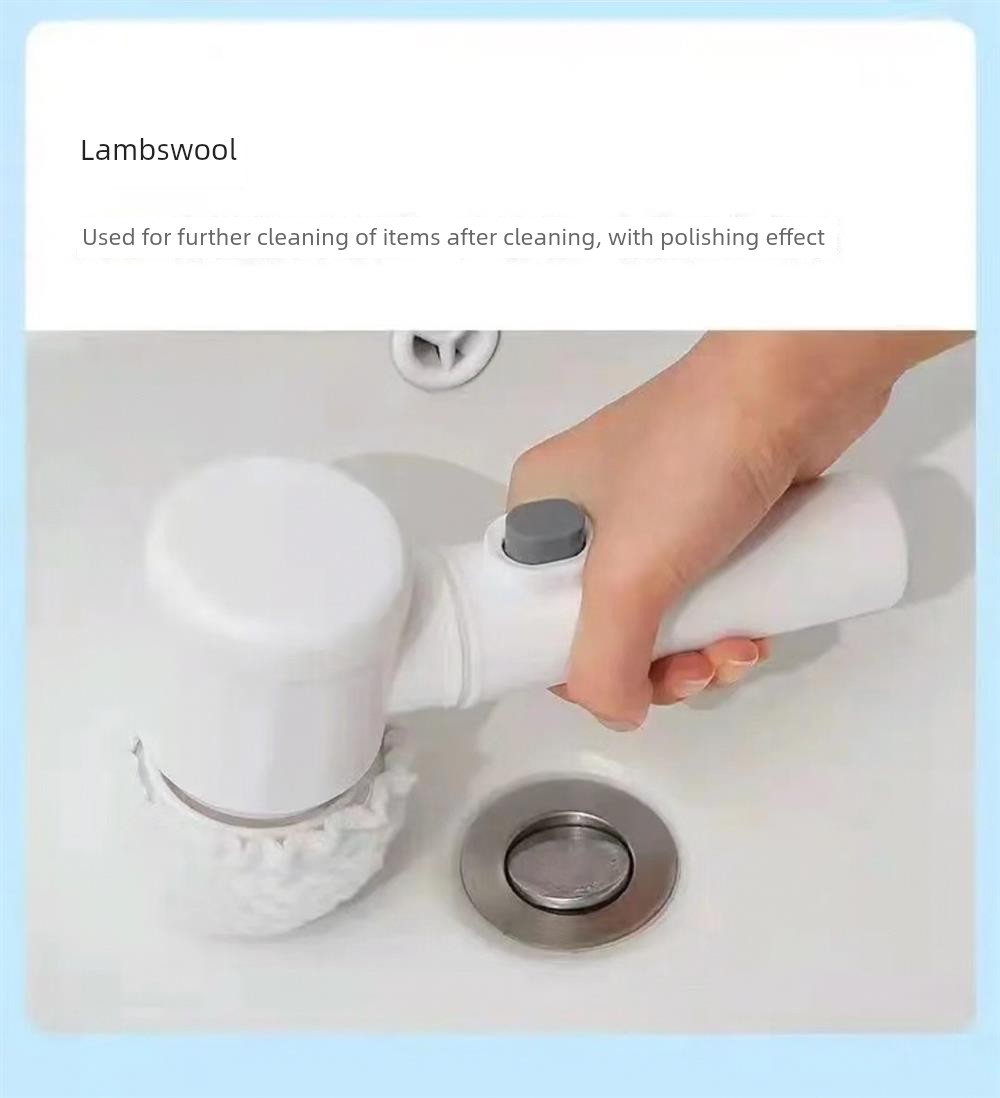 Escova Elétrica Multifuncional - Limpeza Sem Esforço