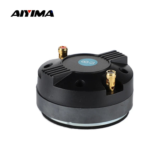 AIYIMA 34 Core Horn Tweeter Speaker 8 Ohm 30W Titanium Film Tweeter Driver Stage Treble Speaker Drive Head Hiraguchi Home Audio
