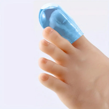 1Pcs Soft Silicone Toe Sleeves Toe Protectors, Reduce Friction Prevents Nail Insertion for Wound Care and Cutaneous Infections