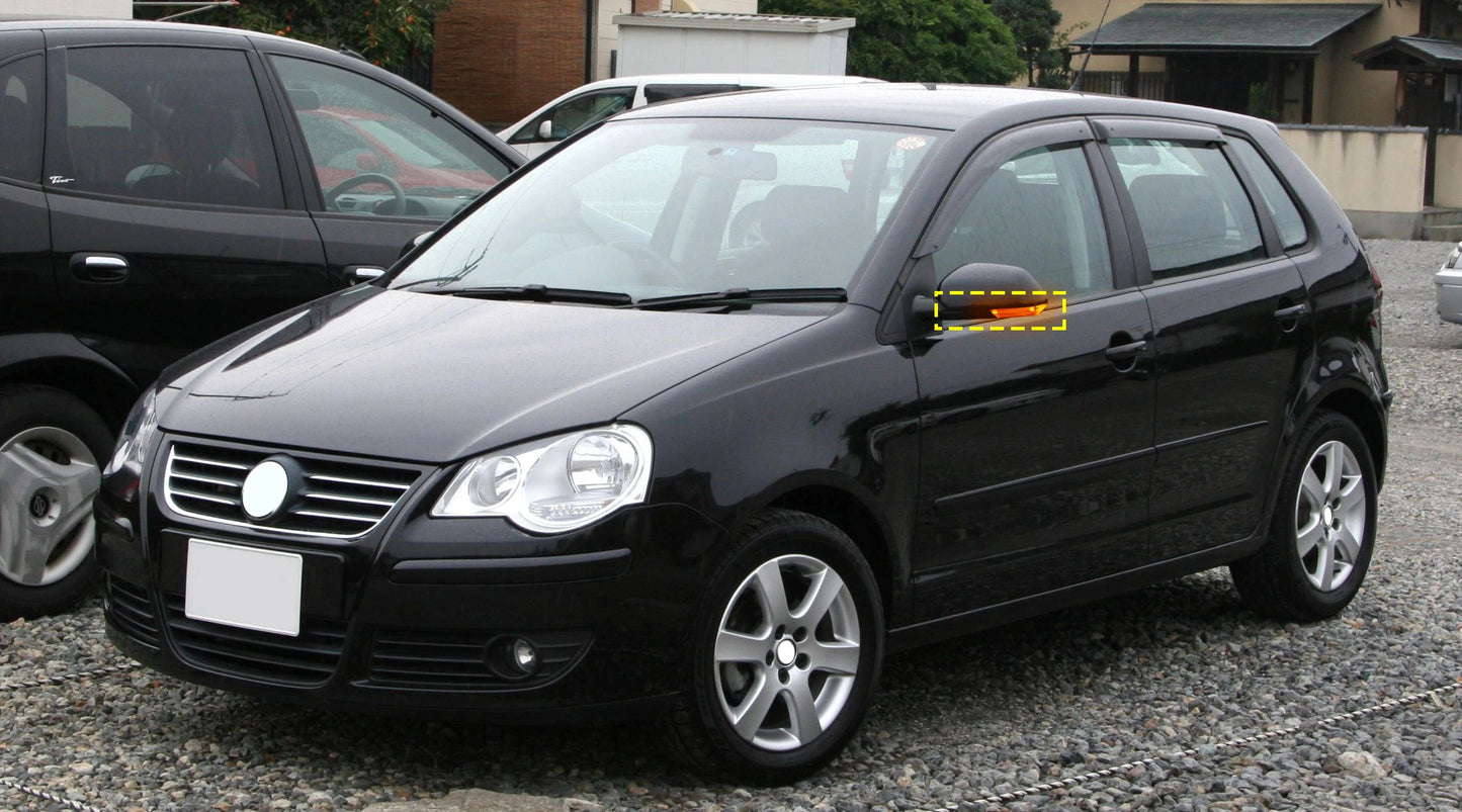 For VW Polo MK4 9N3 2005-2009 LED Wing Door Mirror Indicator Signal Light Left