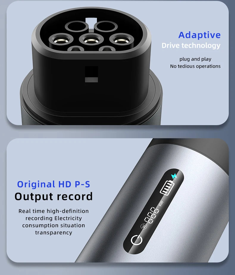 SUPER GENIE BYD MG4 Hyundai Electric AC Car Discharge V2L Socket For Outdoor Camping Convert EV To AC Outlet Charger