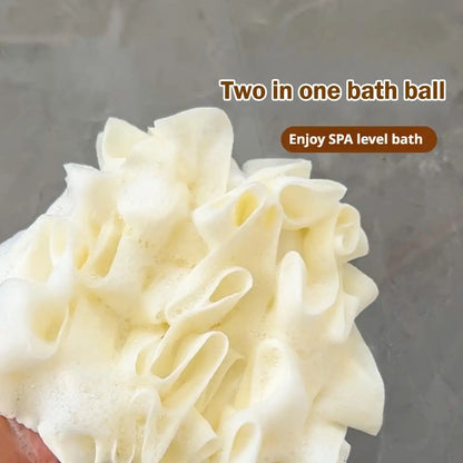 Two In One Bath Ball Body Sponge With Soap Pouch Soap Flower Ball Foam Rich Multifunctional Bathroom Accessories For Skin Care