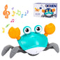 Kid Electronic Pet Toys Dancing Duck&Octopus Musical Penguin Baby Crawling Toys Toddler interactive Toys Tummy Time Gifts