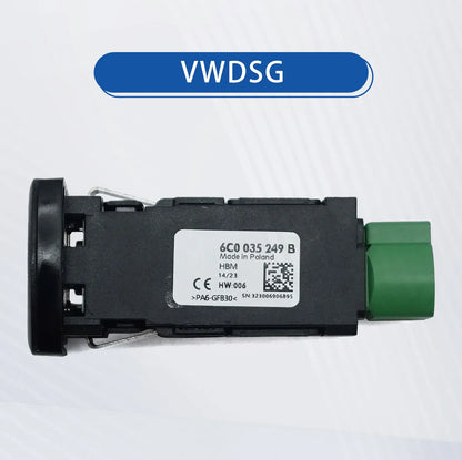 USB socket AUX IN socket for VW Golf convertible Polo/Derby/Vento IND Sharan Multivan Scirocco Alhambra 6C0 035 249 B 6C0035249B