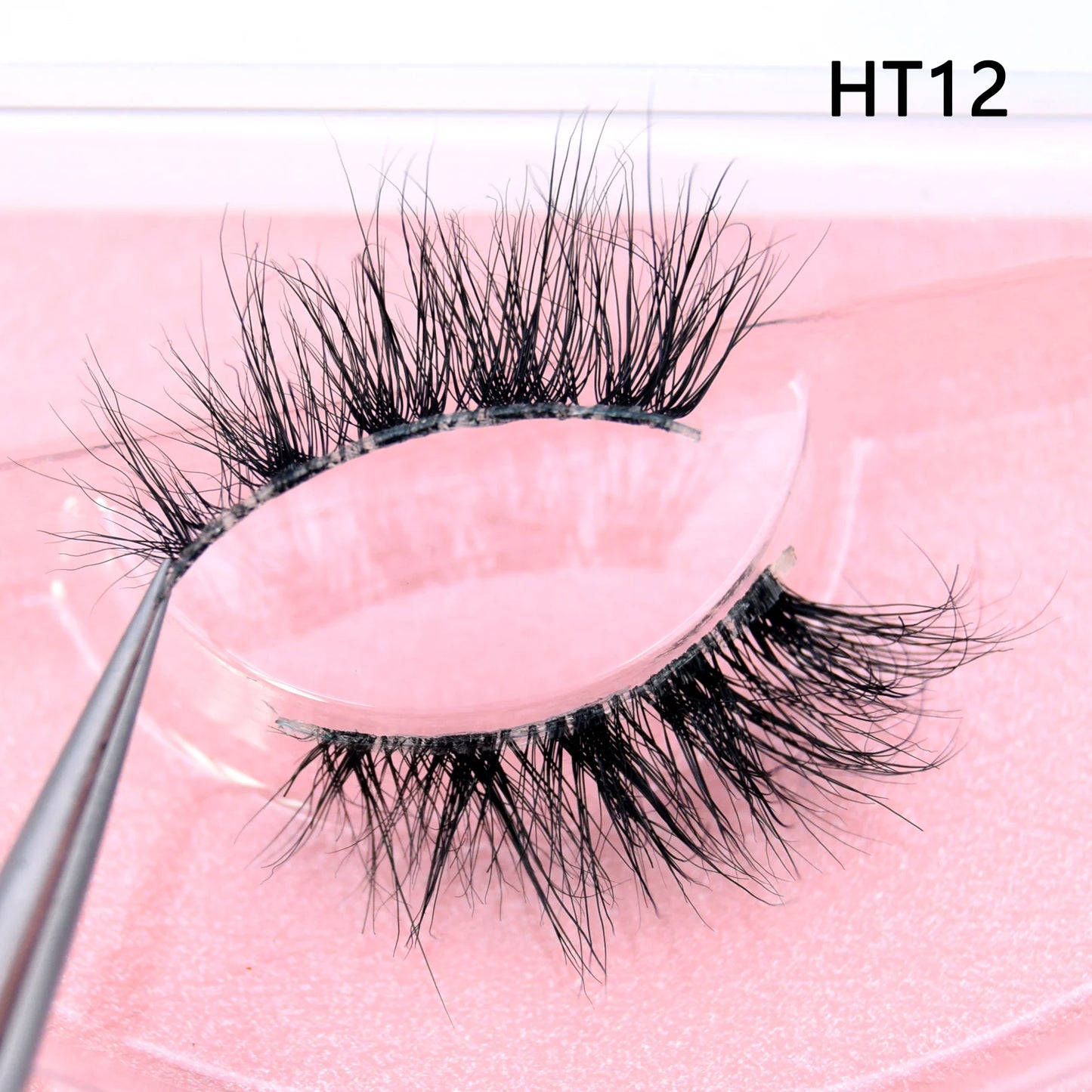 10 Pairs/Lot Visofree Half Lashes Wispy Natural Mink Half False Eyelashes Vegan Fake Eyelash Fluttery Half Lash Extension Makeup