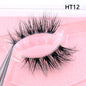 10 Pairs/Lot Visofree Half Lashes Wispy Natural Mink Half False Eyelashes Vegan Fake Eyelash Fluttery Half Lash Extension Makeup