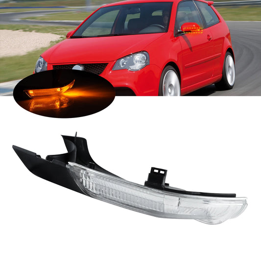 For VW Polo MK4 9N3 2005-2009 LED Wing Door Mirror Indicator Signal Light Left