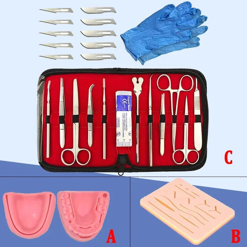 Dental Oral Cleaning Kit Scraper Mirror Scaler Set Plaque Remover Stainless Steel Care High Temperature Dentist Oral Care Tools