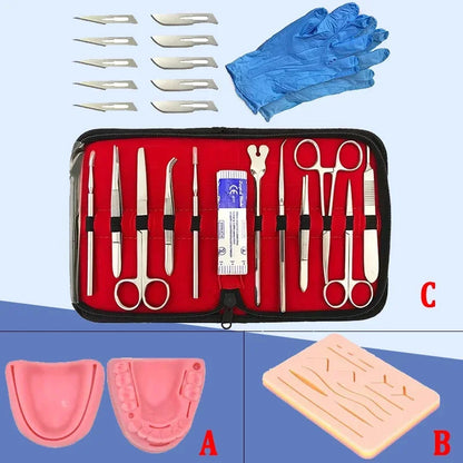 Dental Oral Cleaning Kit Scraper Mirror Scaler Set Plaque Remover Stainless Steel Care High Temperature Dentist Oral Care Tools