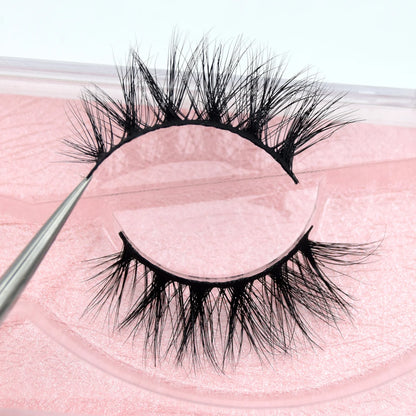 10 Pairs/Lot Visofree Half Lashes Wispy Natural Mink Half False Eyelashes Vegan Fake Eyelash Fluttery Half Lash Extension Makeup