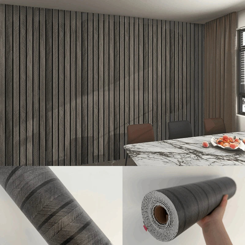 3/5M Thickened Foam Grille Peel and Stick Wallpaper Wall Stickers Wood Grain Wall Papers Home Decor Walls Background Renovation