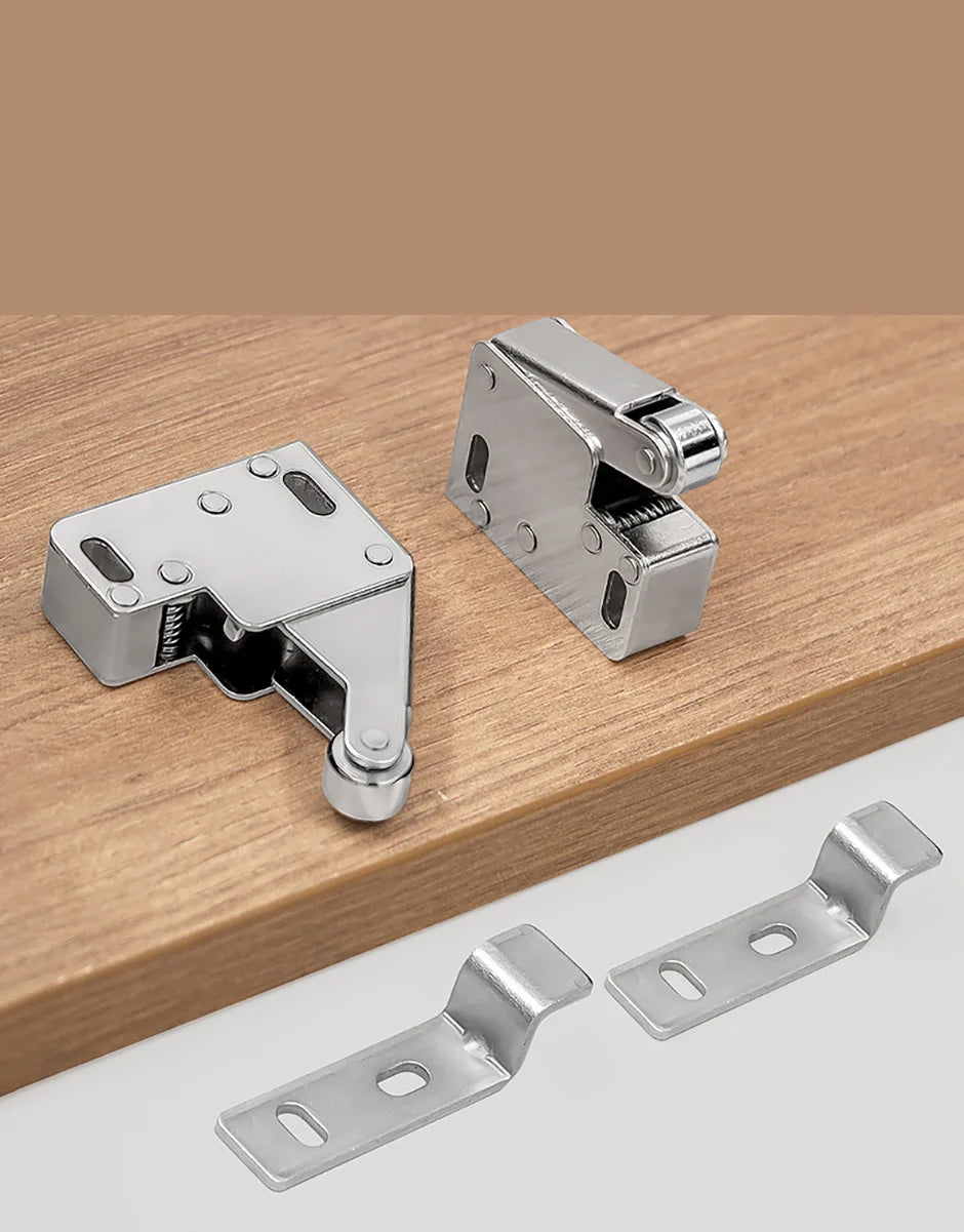 Heavy Door Access Port Pull-Free Hand Press Bead Switch Self-Bouncing Magnetic Touch Elephant Trunk Rebound Buckle