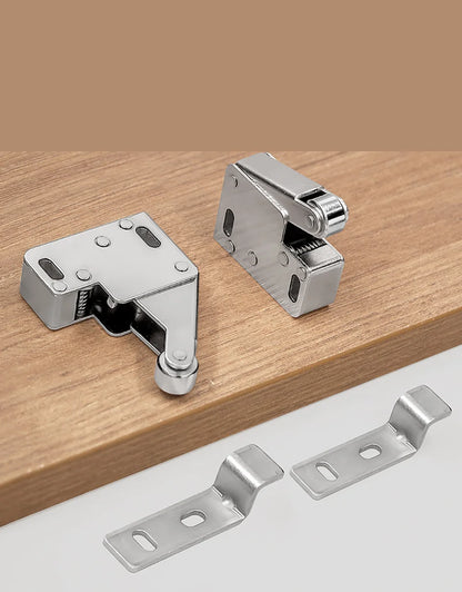 Heavy Door Access Port Pull-Free Hand Press Bead Switch Self-Bouncing Magnetic Touch Elephant Trunk Rebound Buckle