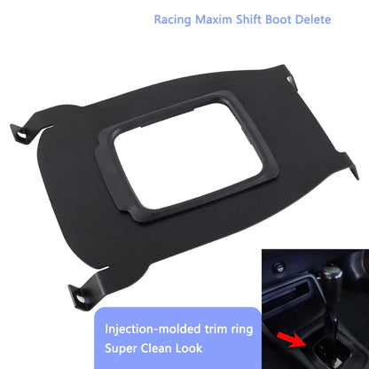 Center Shifter Console Cover Plate Boot Maxim Shift Boot Deletefor 96-00 Honda Civic EK EK9 Type R Si