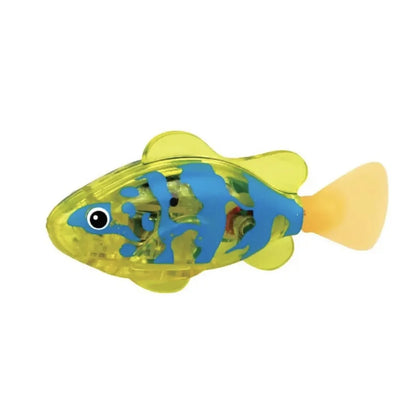 Luminous Kids Toys Electronic Swimming Fish Activated Glow Pet Toy for Kids & Cats, Bath/Pool Interactive Toy, Baby Shower Gift