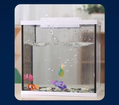 Luminous Kids Toys Electronic Swimming Fish Activated Glow Pet Toy for Kids & Cats, Bath/Pool Interactive Toy, Baby Shower Gift