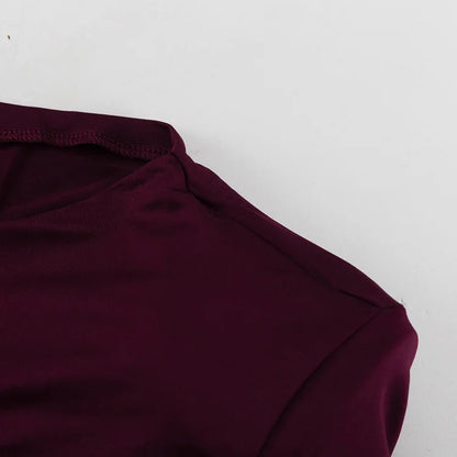 Tornova Sexy Slim Ruched Dress For Women 3D Flowers Pullover Long Sleeve Mini Dress Elegant Solid 2025 New Female Party Dress