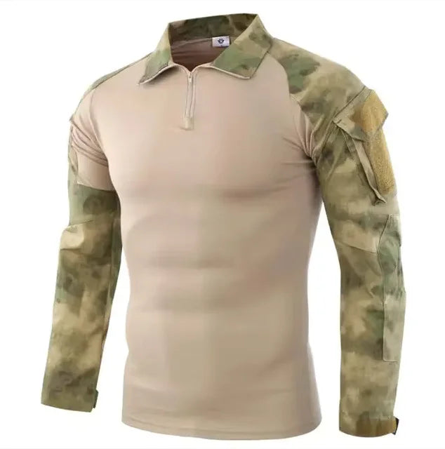 Camouflage softair US Army Combat Uniform military Shirt Cargo CP multicam Airsoft Paintball Cotton tactical Clothing ﻿