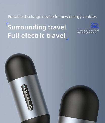 SUPER GENIE BYD MG4 Hyundai Electric AC Car Discharge V2L Socket For Outdoor Camping Convert EV To AC Outlet Charger