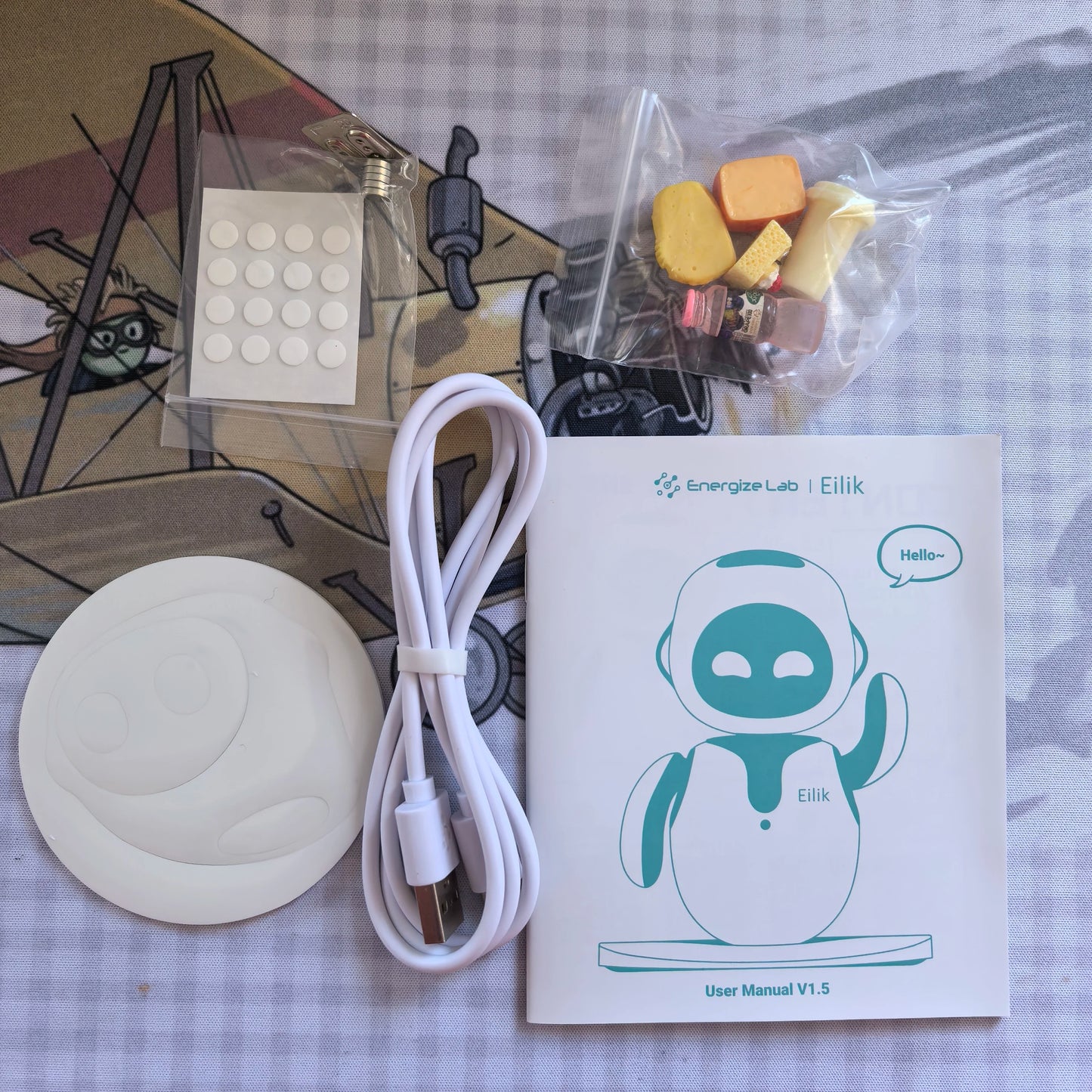 Eilik A Cute Robot Pets Toys with Abundant Emotions Animations and Mini Games Your Perfect Desk Touch Interactive Companion