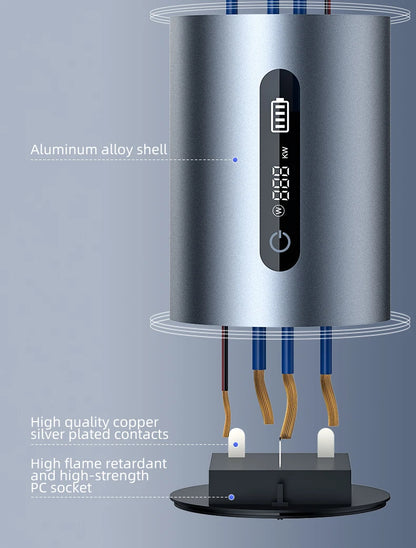 SUPER GENIE BYD MG4 Hyundai Electric AC Car Discharge V2L Socket For Outdoor Camping Convert EV To AC Outlet Charger