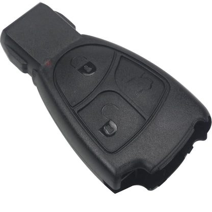 jingyuqin Replacements Fob Remote Key Fob Case Cover For Mercedes Benz B C E ML S CLK CL 3 Buttons 2B 4BT