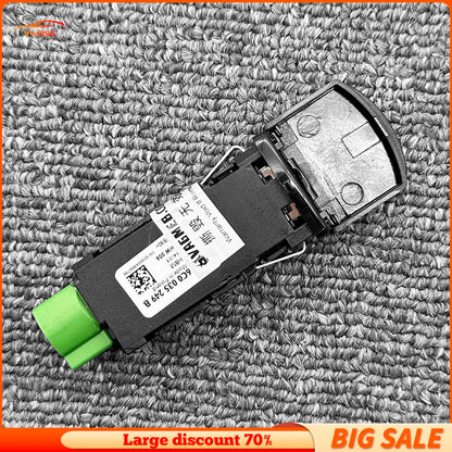 USB socket AUX IN socket for VW Golf convertible Polo/Derby/Vento IND Sharan Multivan Scirocco Alhambra 6C0 035 249 B 6C0035249B