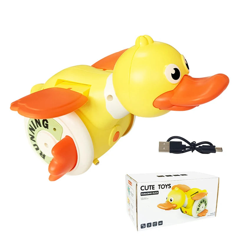 Kid Electronic Pet Toys Dancing Duck&Octopus Musical Penguin Baby Crawling Toys Toddler interactive Toys Tummy Time Gifts