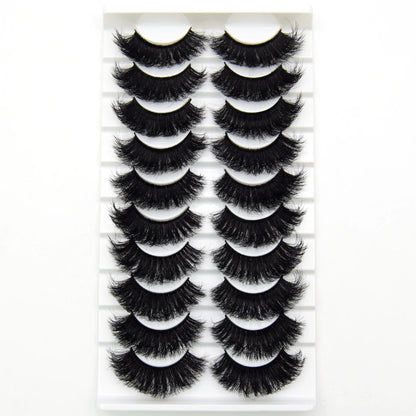 10 Pairs/Lot Visofree Half Lashes Wispy Natural Mink Half False Eyelashes Vegan Fake Eyelash Fluttery Half Lash Extension Makeup